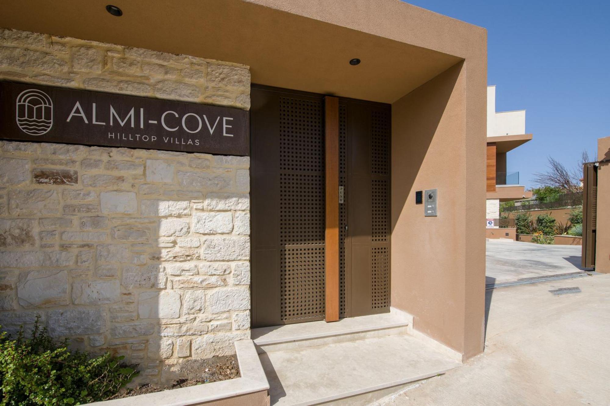 Almi-Cove Hilltop Villas Almyrida  Bagian luar foto