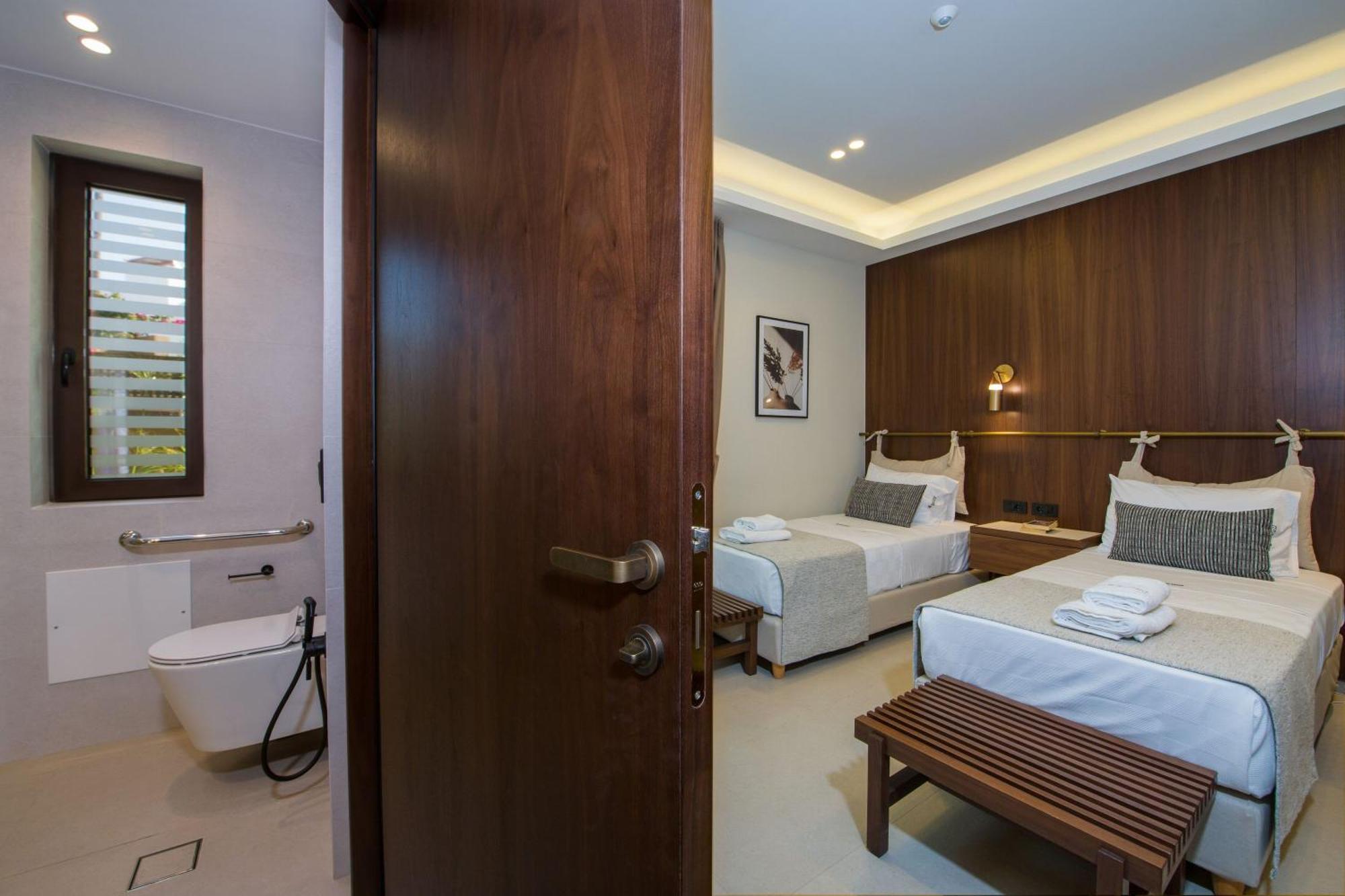 Almi-Cove Hilltop Villas Almyrida  Bagian luar foto