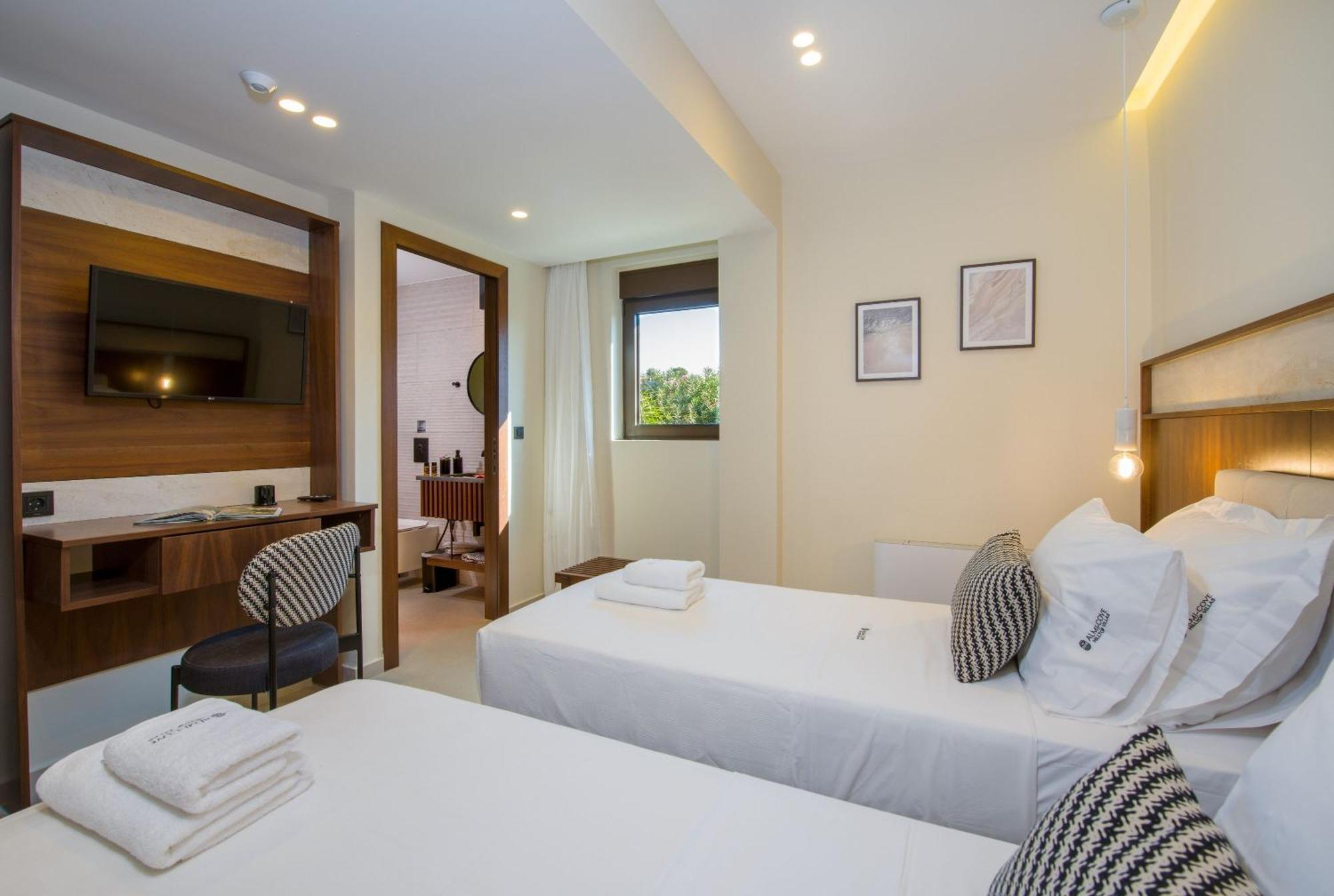 Almi-Cove Hilltop Villas Almyrida  Bagian luar foto