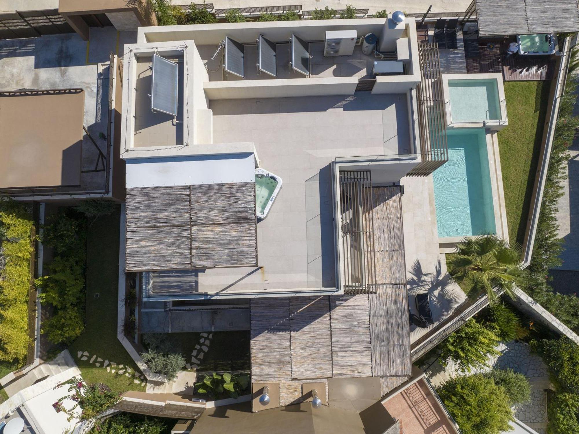 Almi-Cove Hilltop Villas Almyrida  Bagian luar foto